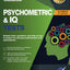 PSYCHOMETRIC & IQ TESTS: Sample tests, questions, and help on how to prepare for and pass psychometric & IQ assessments. (The Testing Series)