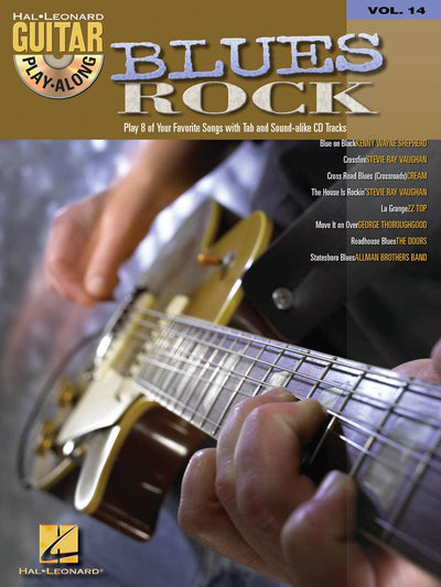 Blues Rock Guitar Play-Along Volume 14 Book/Online Audio (Guitar Play-Along, 14)