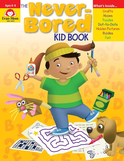 The Never-Bored Kid Book, Ages 8-9