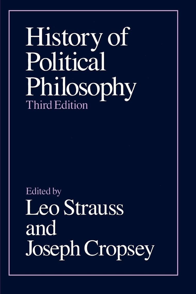 History of Political Philosophy by Leo Strauss