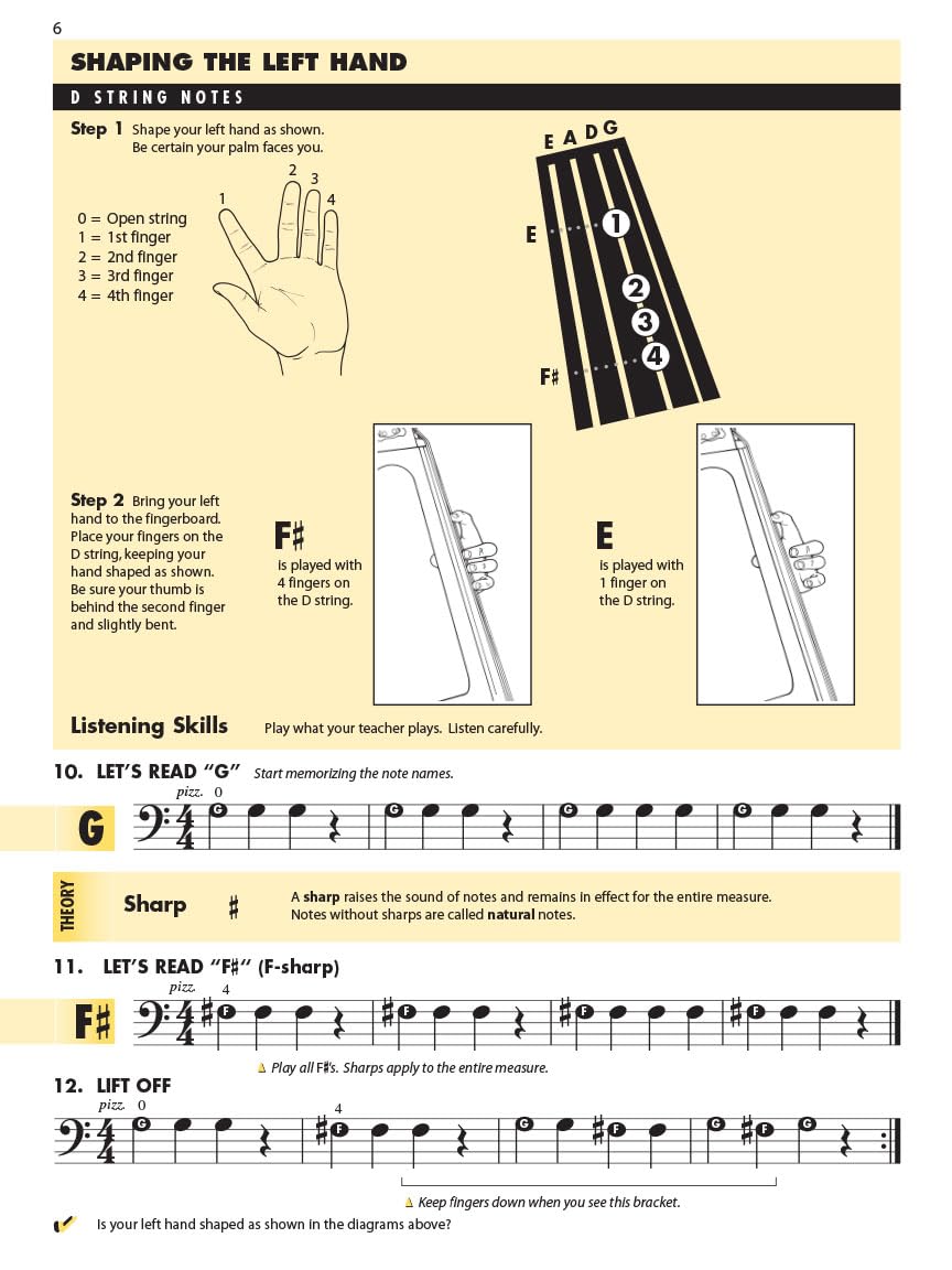 Essential Elements for Strings - Double Bass Book 1 w/EEi  Beginner Bass Method Book with Online Learning Tools and Play-Along Tracks  Hal Leonard Instructional Music Book
