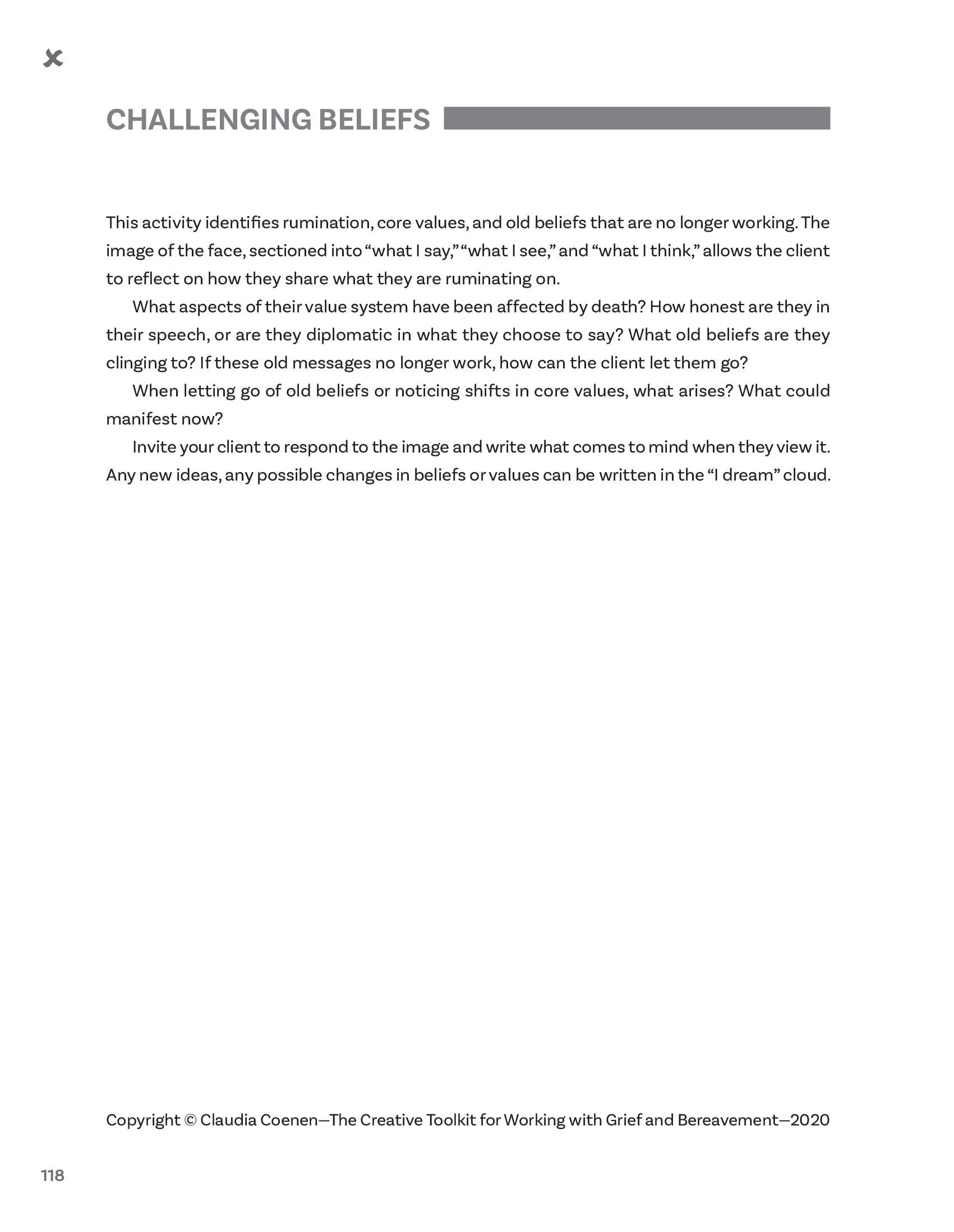 The Creative Toolkit for Working with Grief and Bereavement: A Practitioner's Guide with Activities and Worksheets