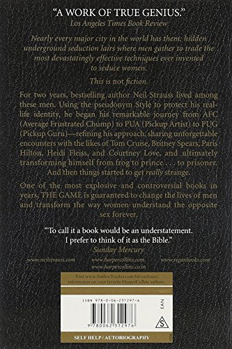 The Game [Paperback] [Jan 01, 2013] Neil Strauss