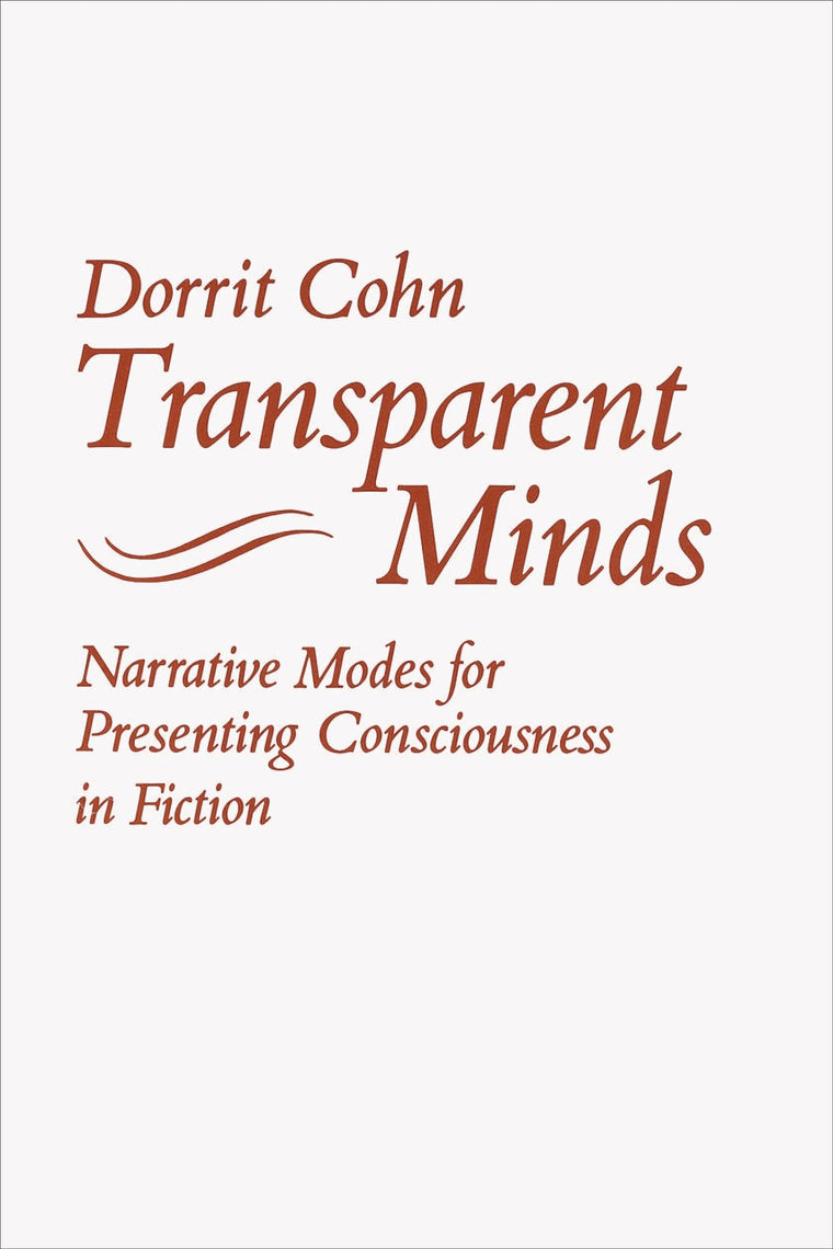 Transparent Minds by Cohn, Dorrit Claire