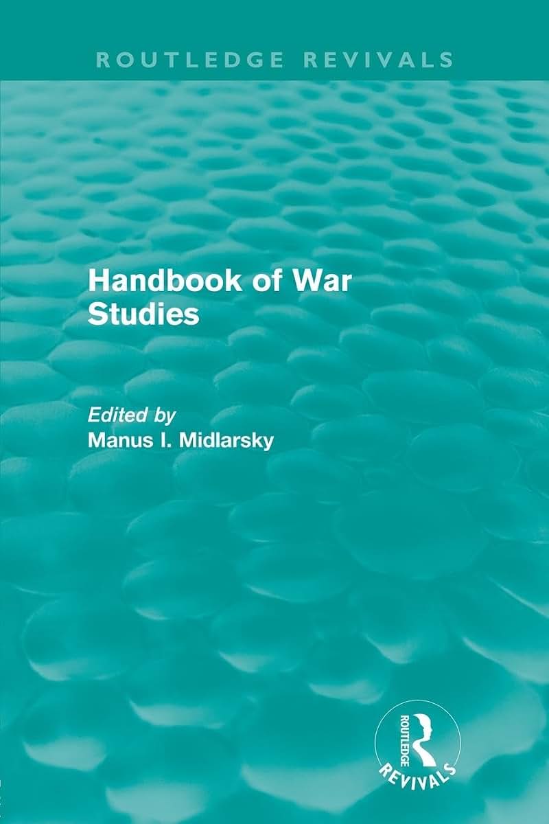 Handbook of War Studies (Routledge Revivals)