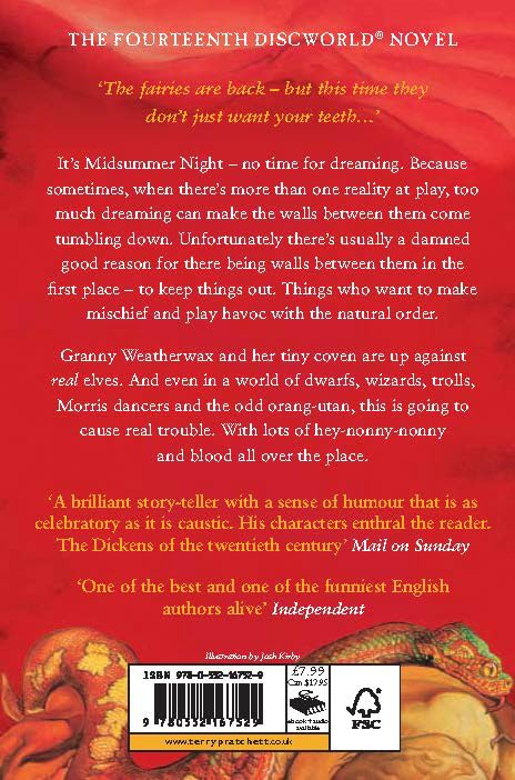 Lords and Ladies (Discworld) — back cover