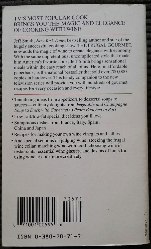 Frugal Gourmet Cooks with Wine