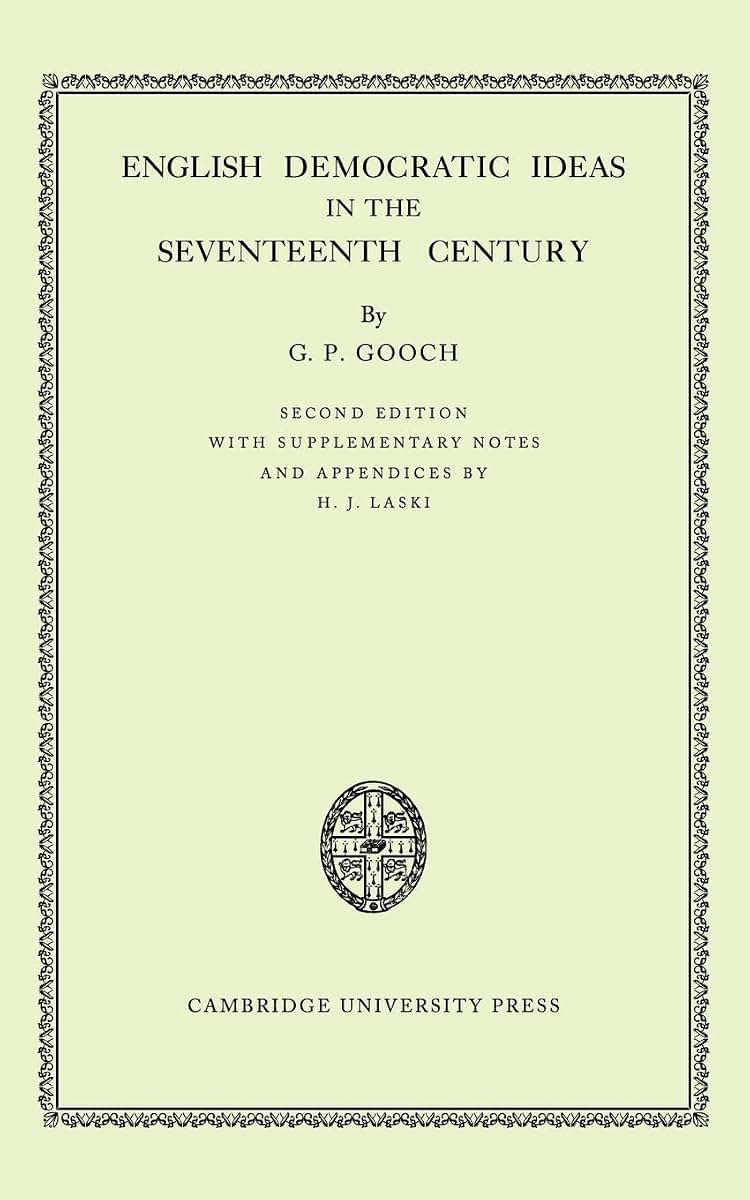 English Democratic Ideas in the Seventeenth Century