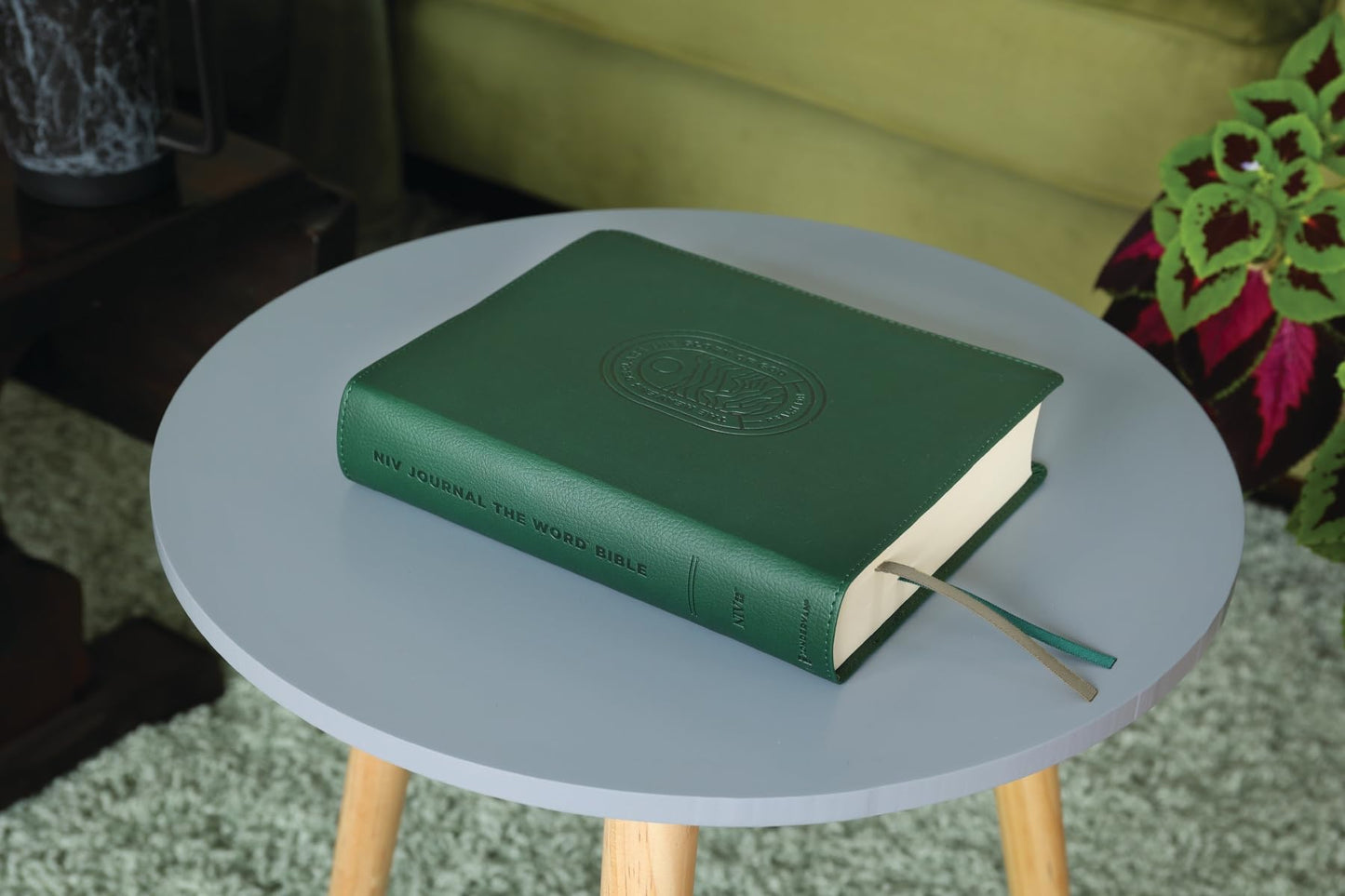 NIV Journal the Word Bible (Perfect for Note-Taking), Leath