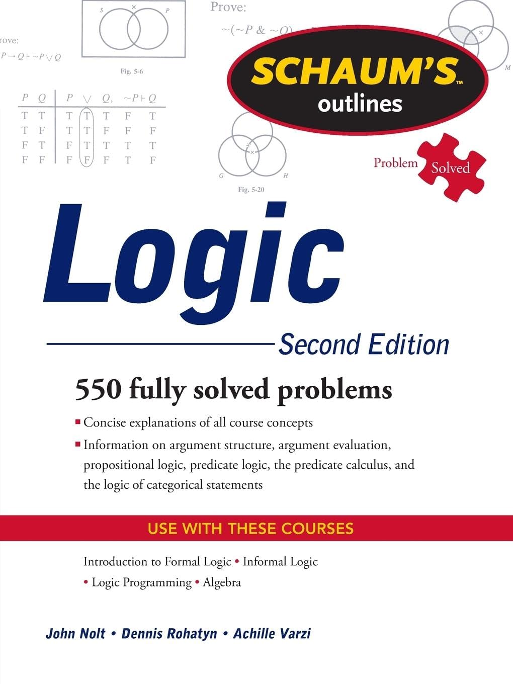 Schaum's Outline of Logic, Second Edition (Schaum's Outlines)