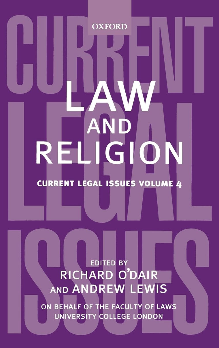 Law and Religion: Current Legal IssuesVolume 4