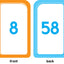 School Zone Numbers 1-100 Flash Cards: 56 Cards for Preschool & Kindergarten, Counting, Even & Odd Numbers, Skip Counting by 2s, 5s, 10s, Early Math Skills, Ages 4+
