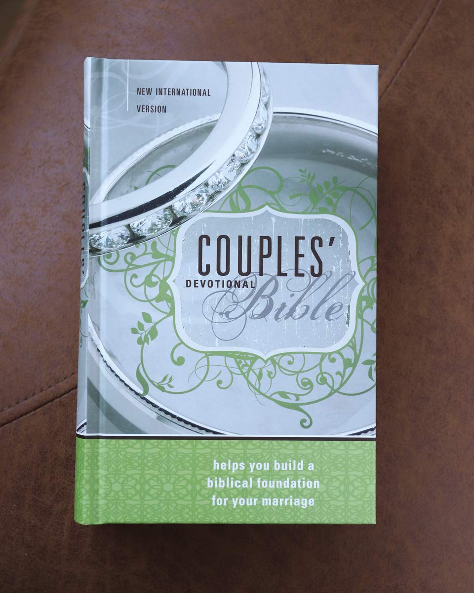 NIV Couples' Devotional Bible Hardcover by Zondervan