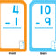 School Zone Subtraction 0-12 Flash Cards: 56 Cards, 1st Grade, 2nd Grade, Numbers 0-12, Differences, Early Math, Problem Solving, Subtraction Problems, Counting, Ages 6+