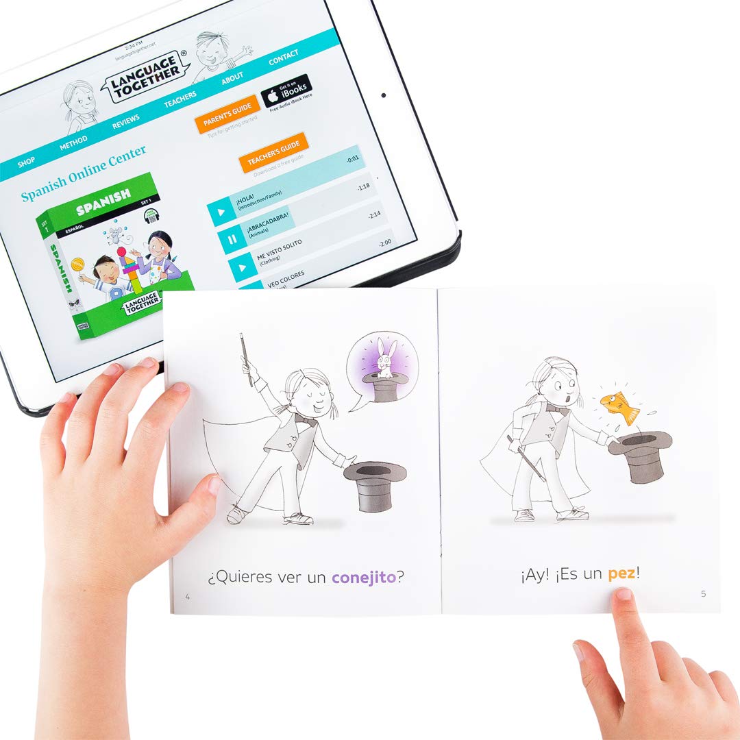 Spanish for Kids Set 1: First Readers Box Set (10 Beginning Books)