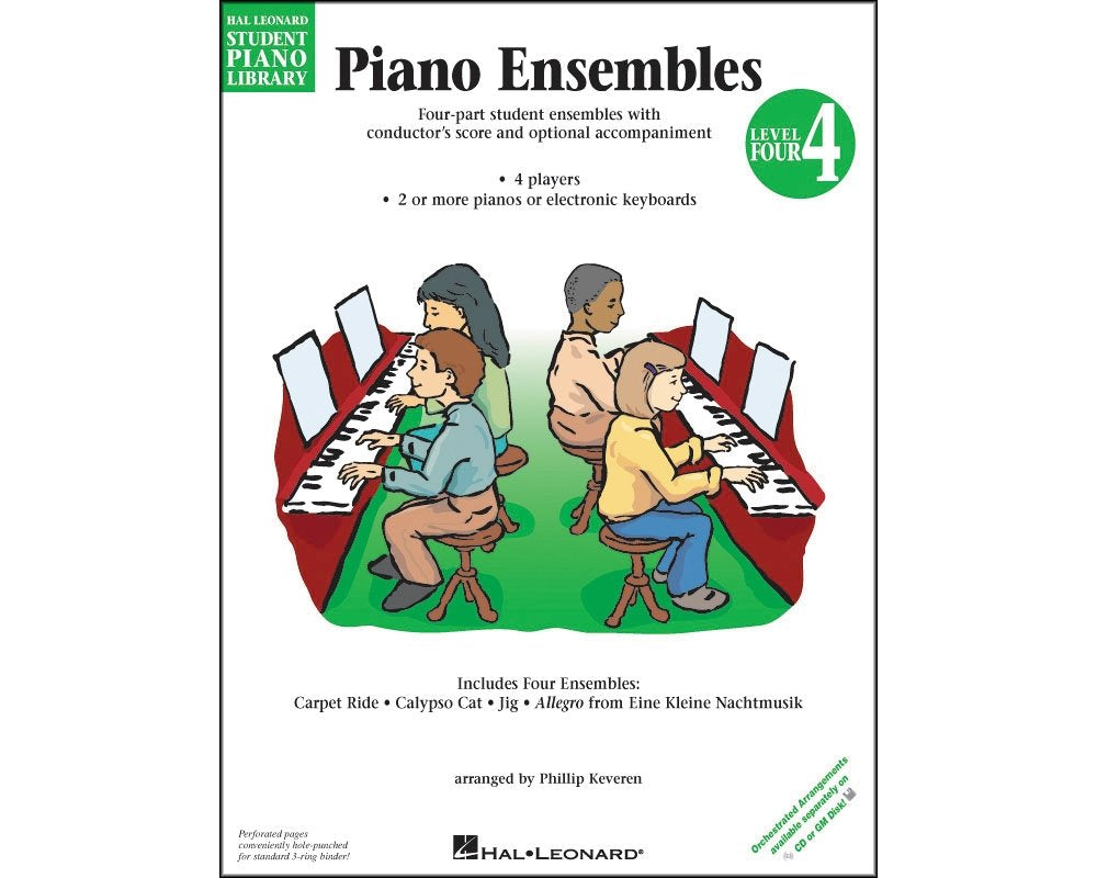 Piano Ensembles - Level 4: Hal Leonard Student Piano Library National Federation of Music Clubs 2020-2024 Selection
