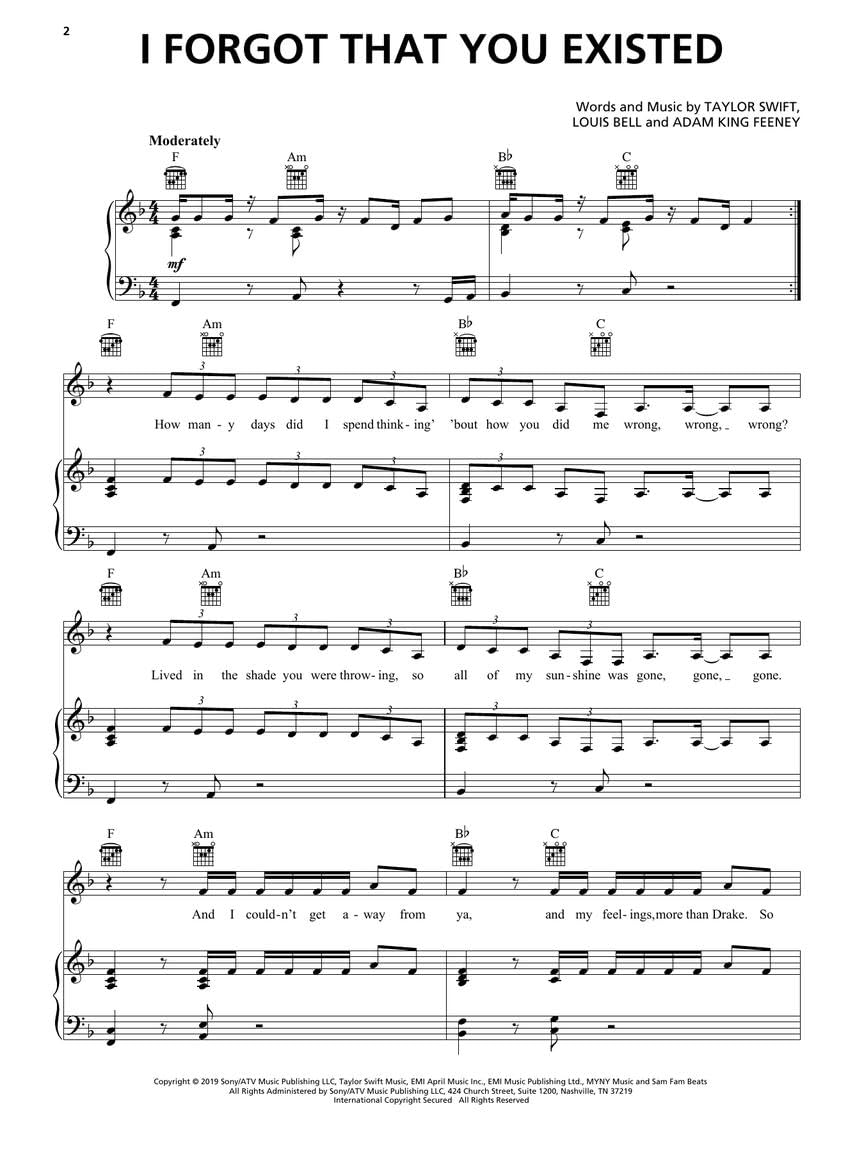 Taylor Swift - Lover  Easy Taylor Swift Piano Music Book  18 Hits by the Greatest Pop Artist - Songbook with Sheet Music for Piano