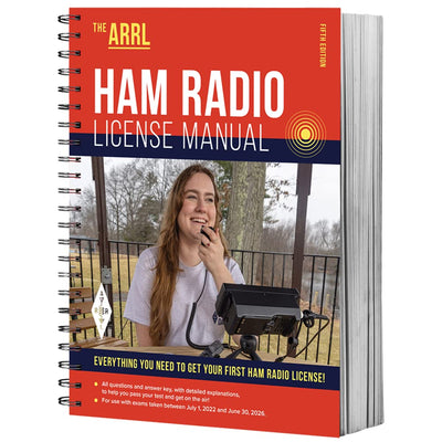 ARRL Ham Radio License Manual 5th Edition - Complete Study Guide with Question Pool to Pass the Technician Class Amateur Radio Exam