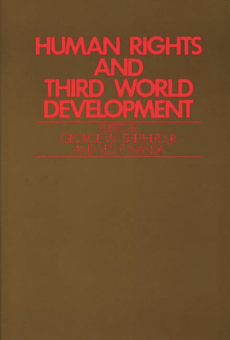 Human Rights and Third World Development: (Studies in Human Rights)