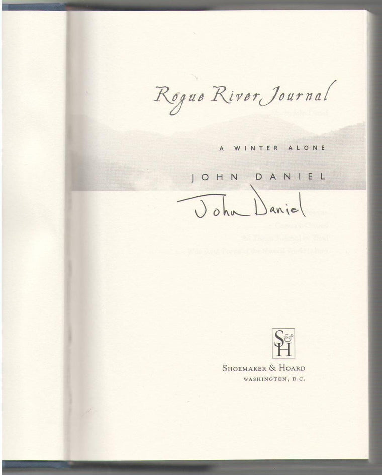 Rogue River Journal: A Winter Alone