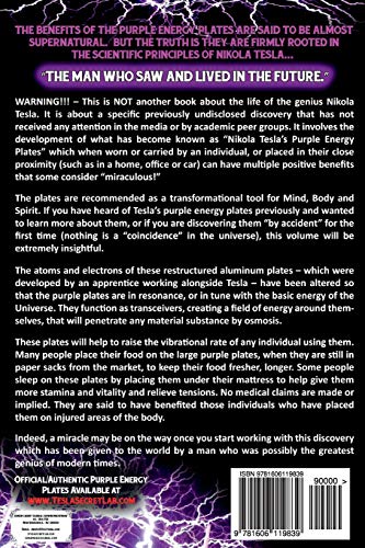The Miracle of Nikola Tesla's Purple Energy Plates