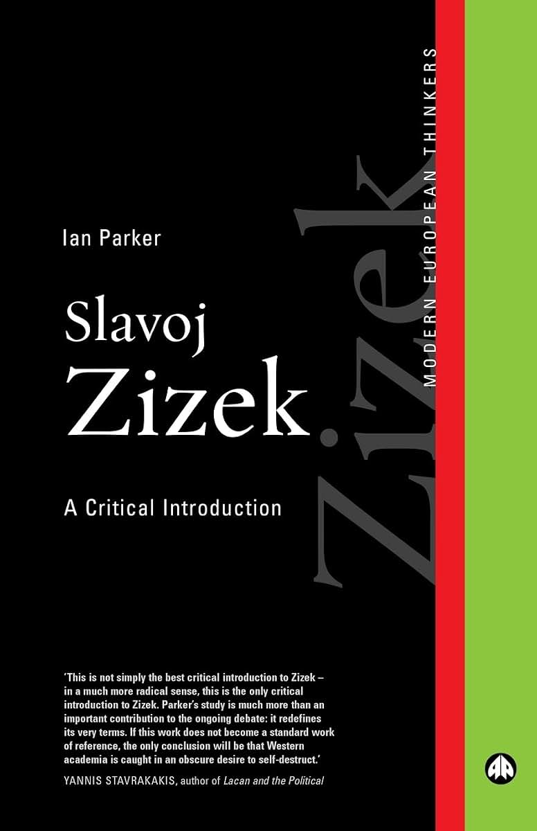 Slavoj Zizek: A Critical Introduction (Modern European Thinkers)