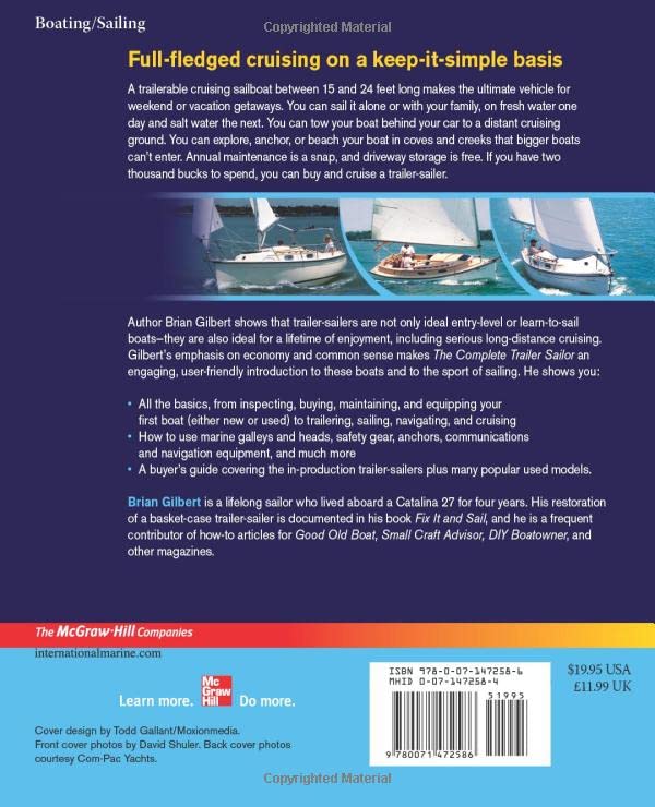 The Complete Trailer Sailor: How to Buy, Equip, and Handle Small Cruising Sailboats