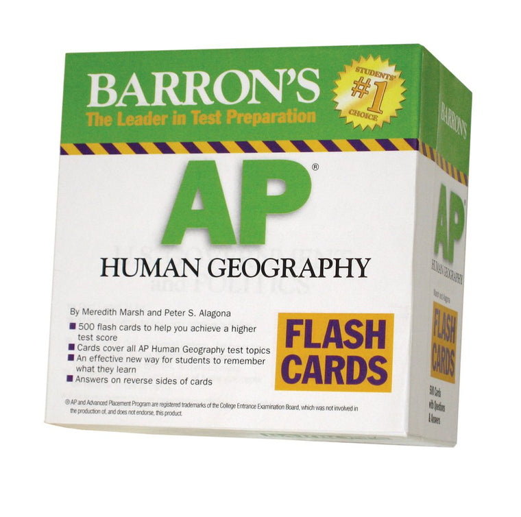 Barron's AP Human Geography (Barron's: the Leader in Test Preparation)