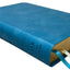 NASB Large Print Compact Bible, Teal, Leathertex, 2020 text