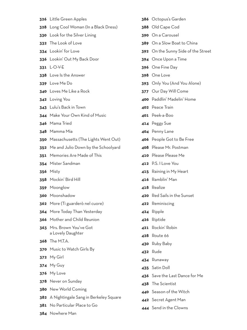 The Ultimate Ukulele Fake Book  Over 400 Songs to Strum and Sing  Melody, Lyrics and Chords for Ukulele Players