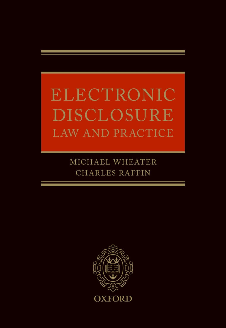 Electronic Disclosure: Law and Practice
