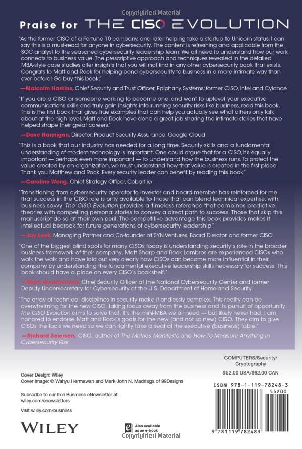 The CISO Evolution: Business Knowledge for Cybersecurity Executives