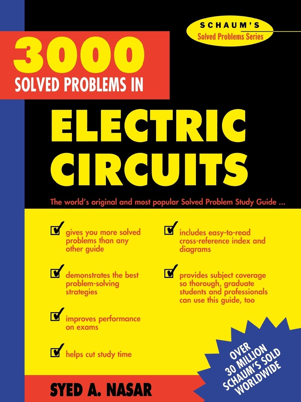 3,000 Solved Problems in Electrical Circuits by Nasar, Syed