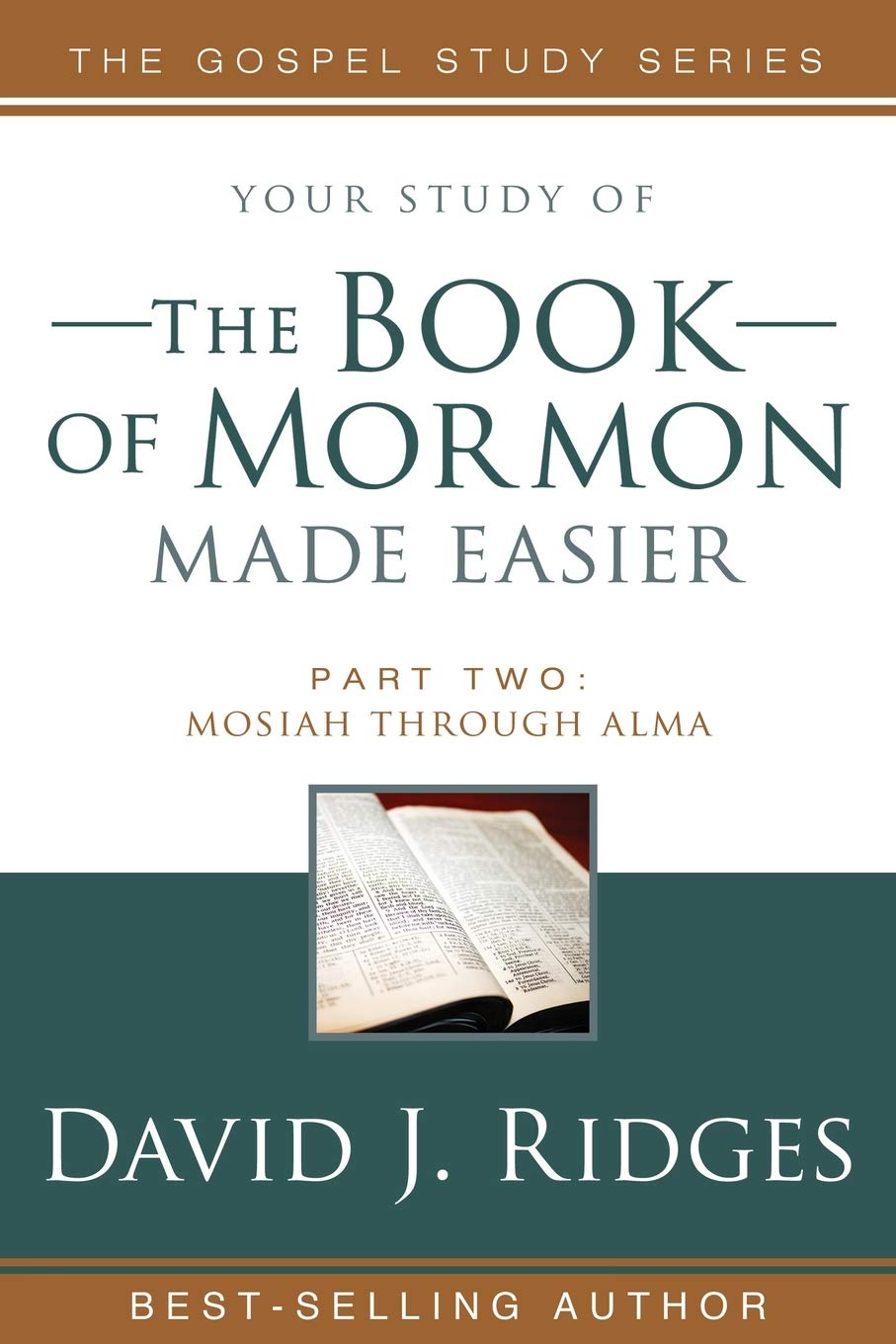 The Book of Mormon Made Easier, Part II (New Cover) (Gospel Studies) [Paperback] David Ridges