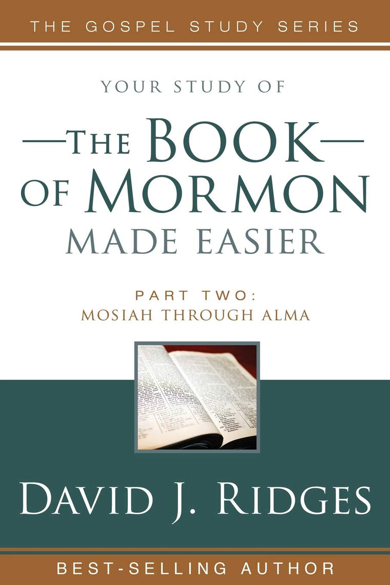 The Book of Mormon Made Easier, Part II (New Cover) (Gospel Studies) [Paperback] David Ridges