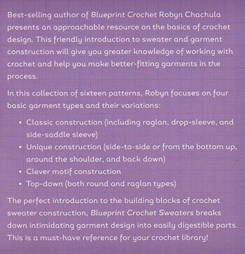 Blueprint Crochet Sweaters: Techniques for Custom Construction