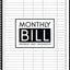 Monthly Bill Payment And Organizer: Simple Home Budget Spreadsheet For Busy Family, Bill Checklist Planner, Money Dept Tracker, Monthly/ Yearly/ One ... Large 8.5 x 11 Budgeting Record Book