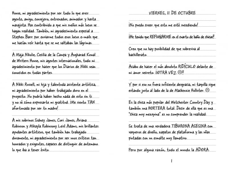 Diario de Nikki 2 - Cuando no eres la reina de la fiesta precisamente (Diario De Nikki / Dork Diaries, 2) (Spanish Edition)