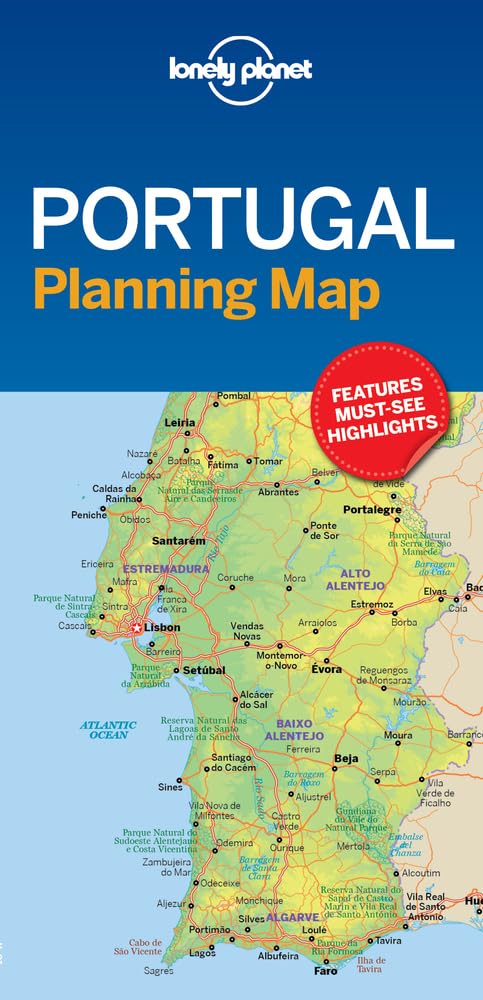 Portugal Planning Map by Lonely Planet