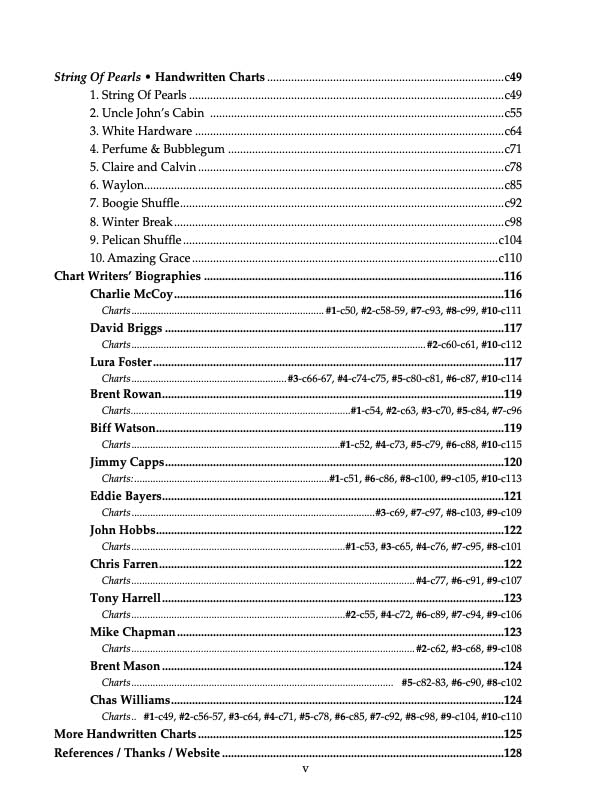 The Nashville Number System by Chas Williams