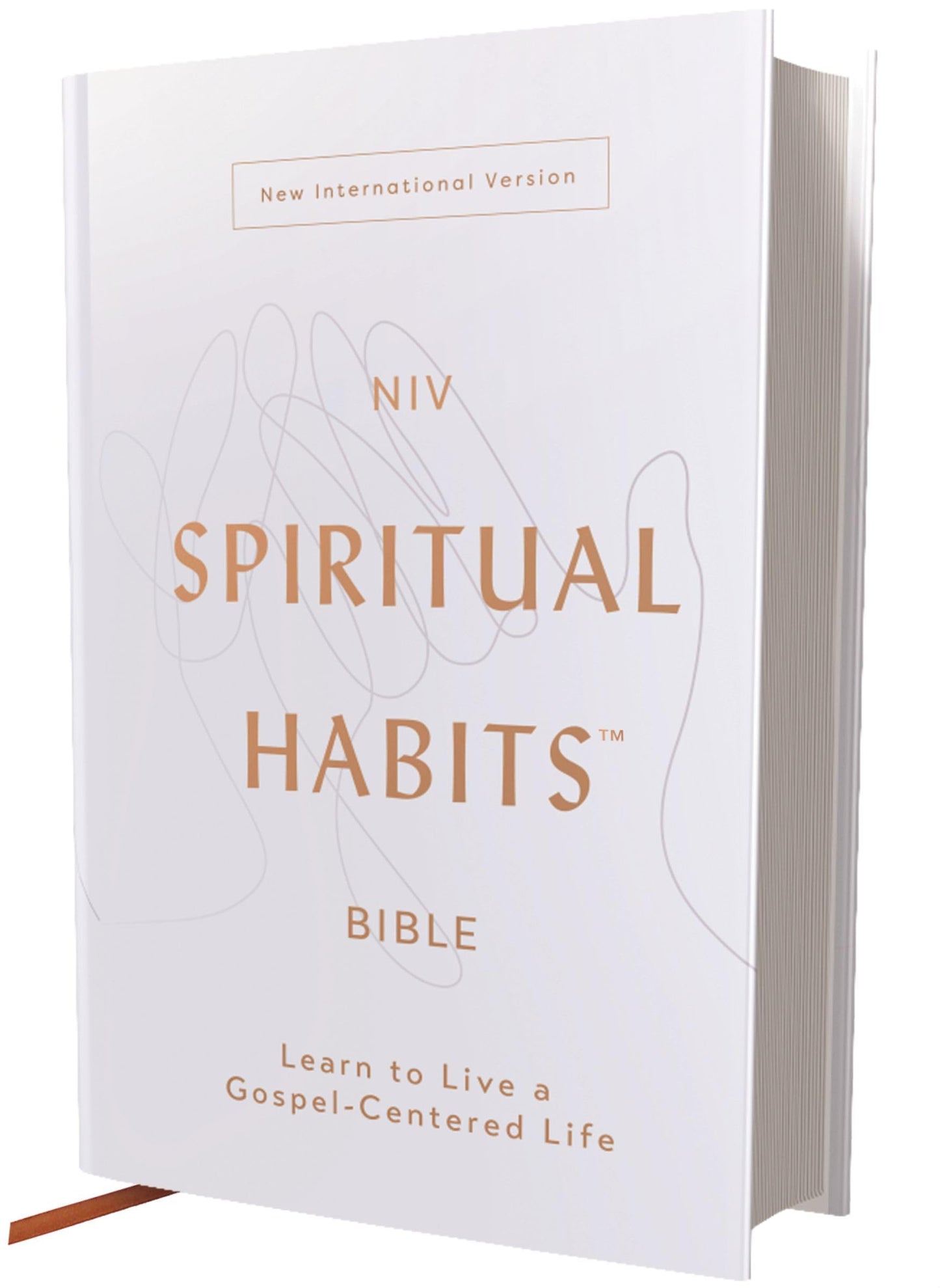 NIV, Spiritual Habits Bible, Hardcover, Red Letter, Comfort Print: Learn to Live a Gospel-Centered Life