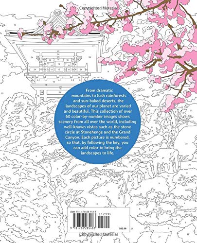 Landscape Color by Numbers
