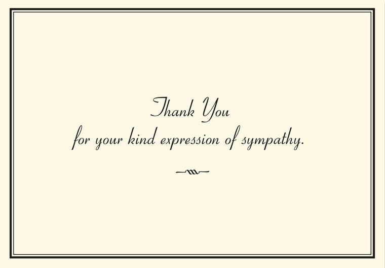 Sympathy Thank You Notes (14 Cards, 15 Self-sealing Envelopes)