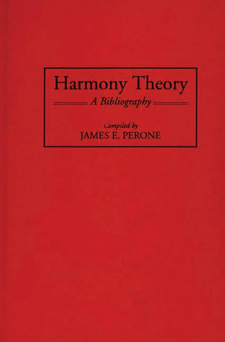 Harmony Theory: A Bibliography (Music Reference Collection)