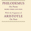 Philodemus On Poems Books 3-4: With the Fragments of Aristotle On Poets (Philodemus Translation Series) (English and Greek Edition)