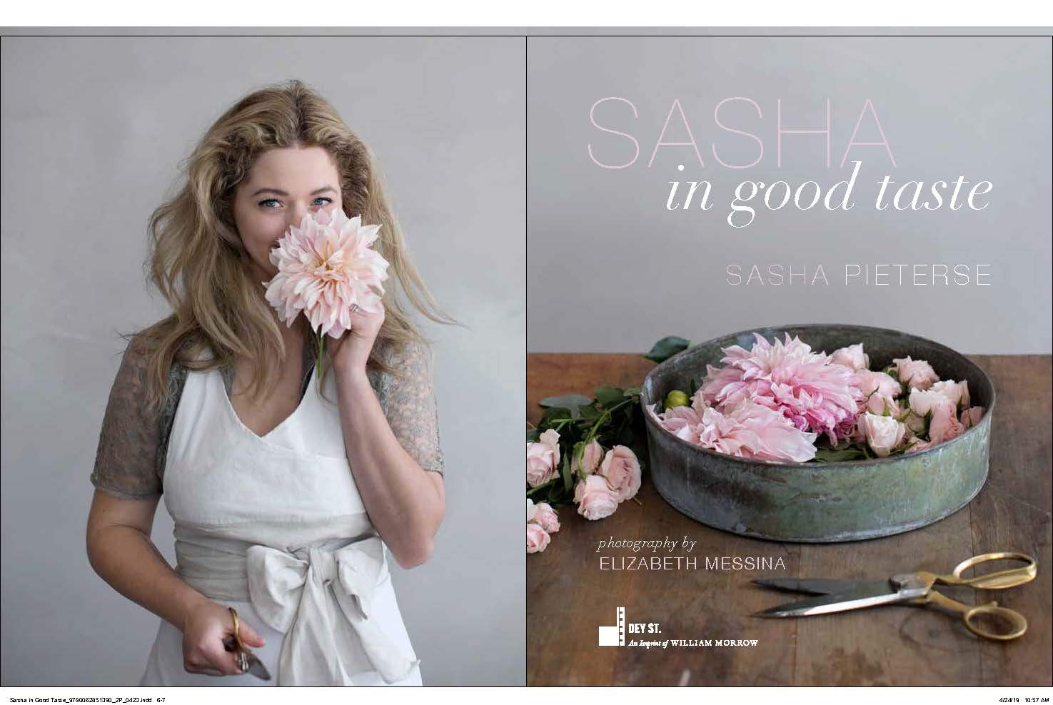 Sasha in Good Taste: Recipes for Bites, Feasts, Sips & Celebrations