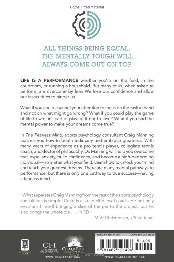 The Fearless Mind (2nd Edition): 5 Steps to Achieving Peak Performance