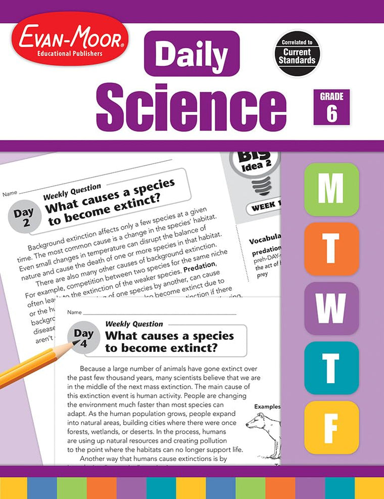 Daily Science: Grade 6+ (Daily Practice Books)