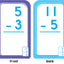 School Zone Subtraction 0-12 Flash Cards: 56 Cards, 1st Grade, 2nd Grade, Numbers 0-12, Differences, Early Math, Problem Solving, Subtraction Problems, Counting, Ages 6+