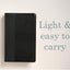 KJV Personal Size Giant Print Bible, Filament Enabled (LeatherLike, Black/Onyx, Indexed, Red Letter): Includes Free Access to the Filament Bible App ... Notes, Devotionals, Worship Music, and Video